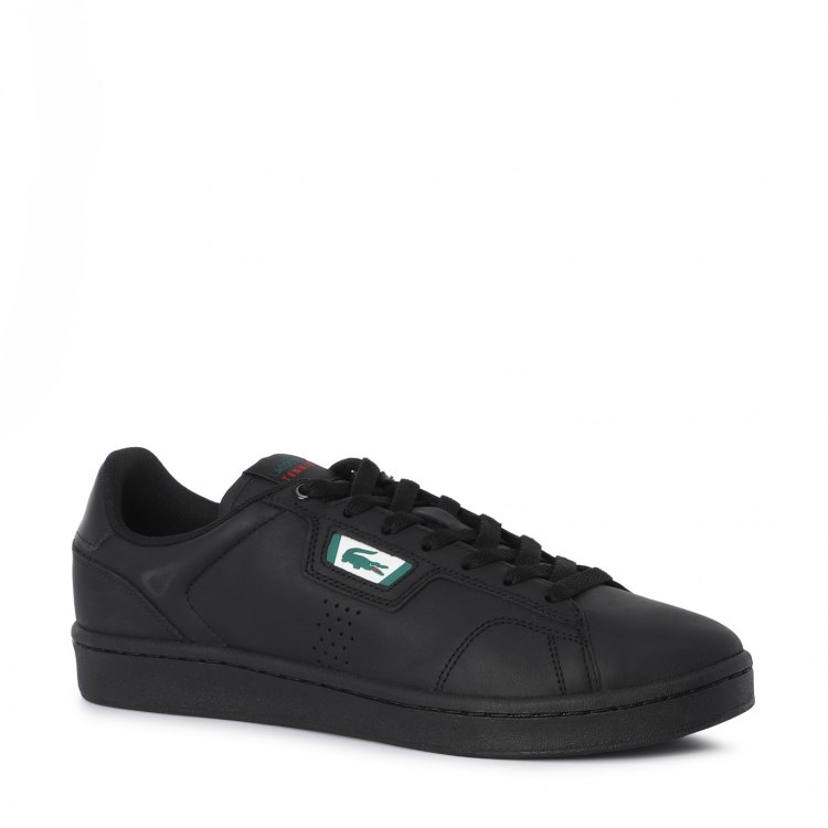 фото Кеды мужские lacoste sma0017 masters classic 01212 черные 40.5 eu