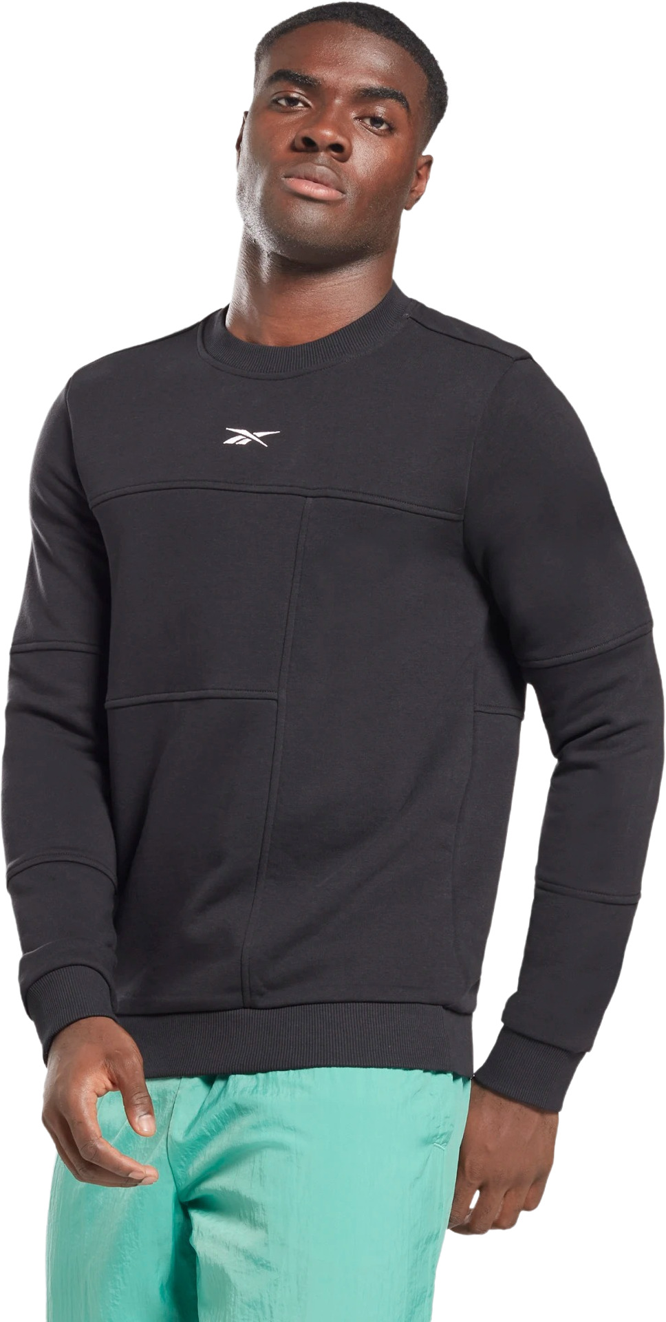 

Свитшот мужской Reebok HB5947 черный XS, HB5947