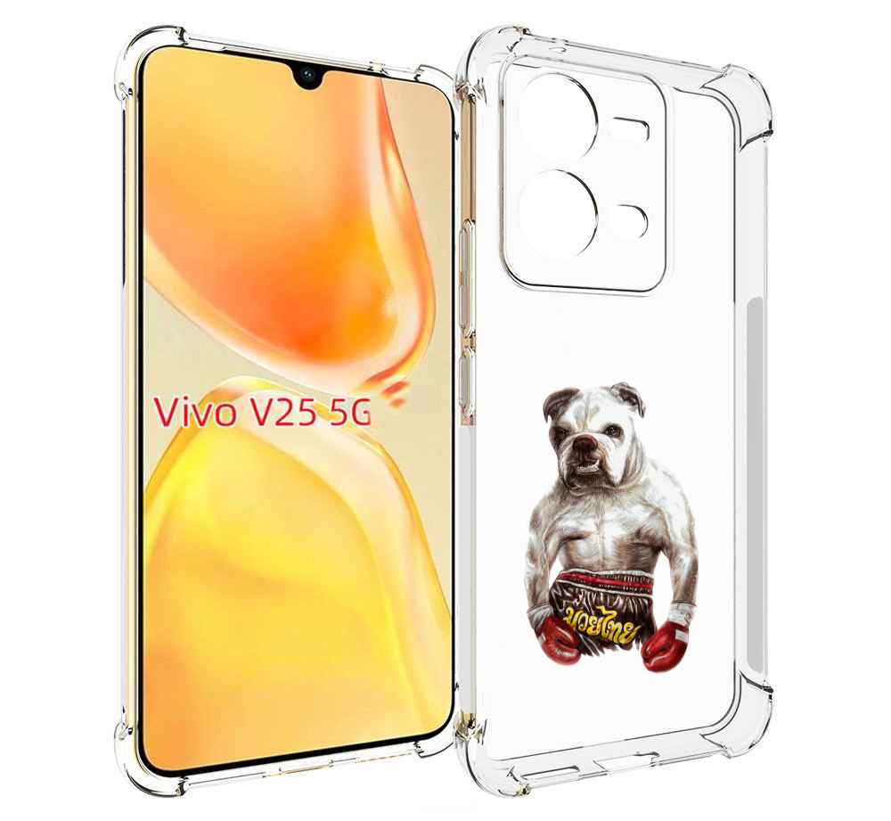 

Чехол MyPads боксер для Vivo V25 5G / V25e, Прозрачный, Tocco
