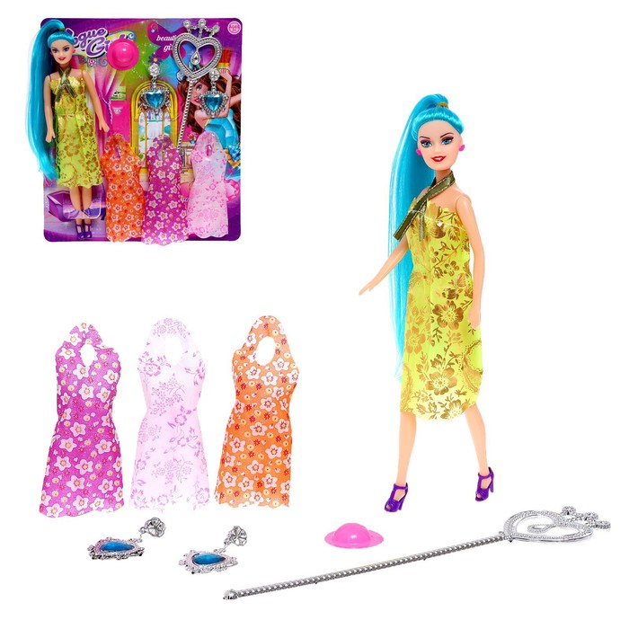 Кукла модель Оля с аксессуарами, МИКС happy valley игрушка сюрприз любимый питомец микс с аксессуарами
