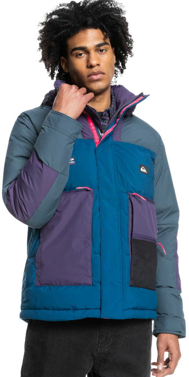 

Куртка мужская Quiksilver EQYJK03727-BSL0 синяя M, EQYJK03727-BSL0