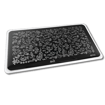 

Пластина для стемпинга AWIX Professional, №101, Прозрачный