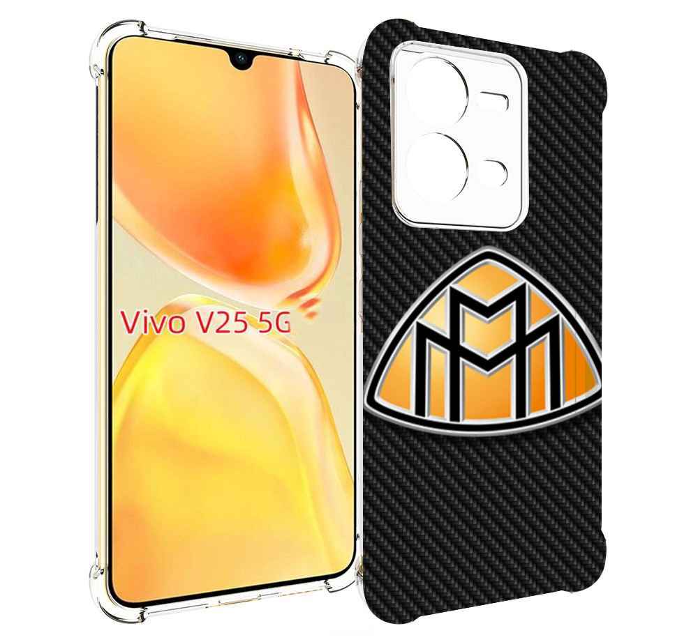 

Чехол MyPads maybach для Vivo V25 5G / V25e, Прозрачный, Tocco