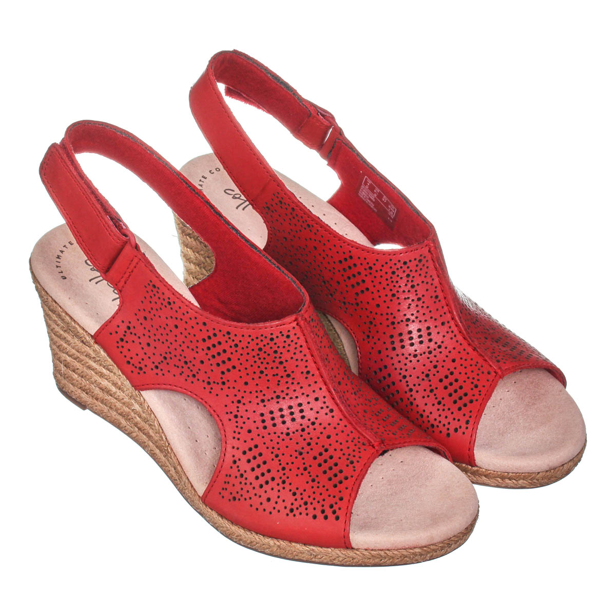 

Босоножки женские Clarks Lafley Rosen красные 37 EU, Lafley Rosen