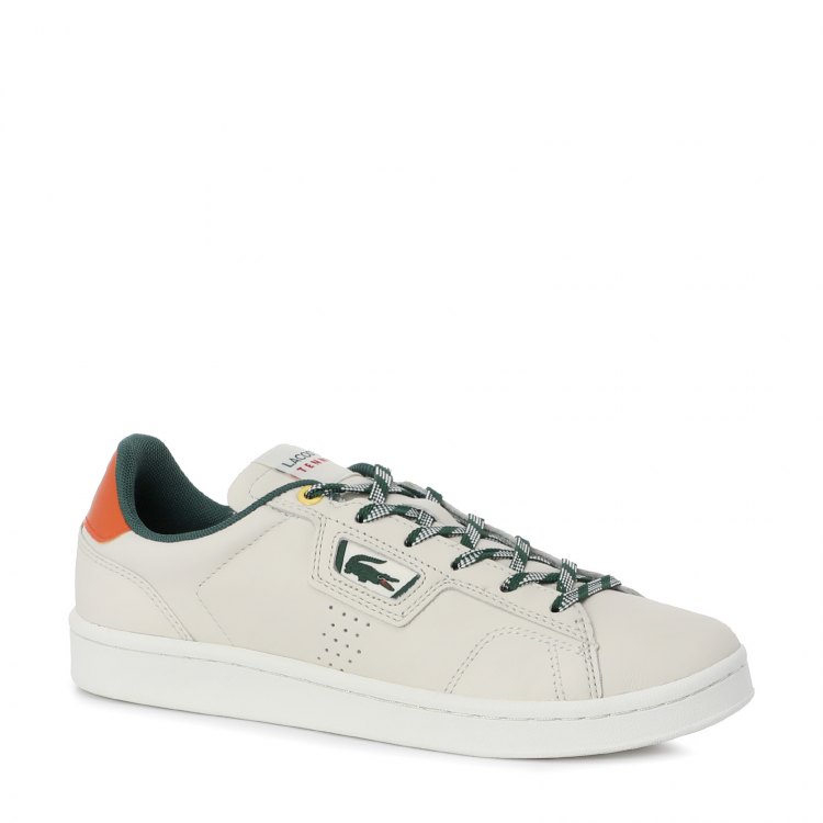 фото Кеды женские lacoste sfa0054 masters classic 01213 бежевые 37 eu