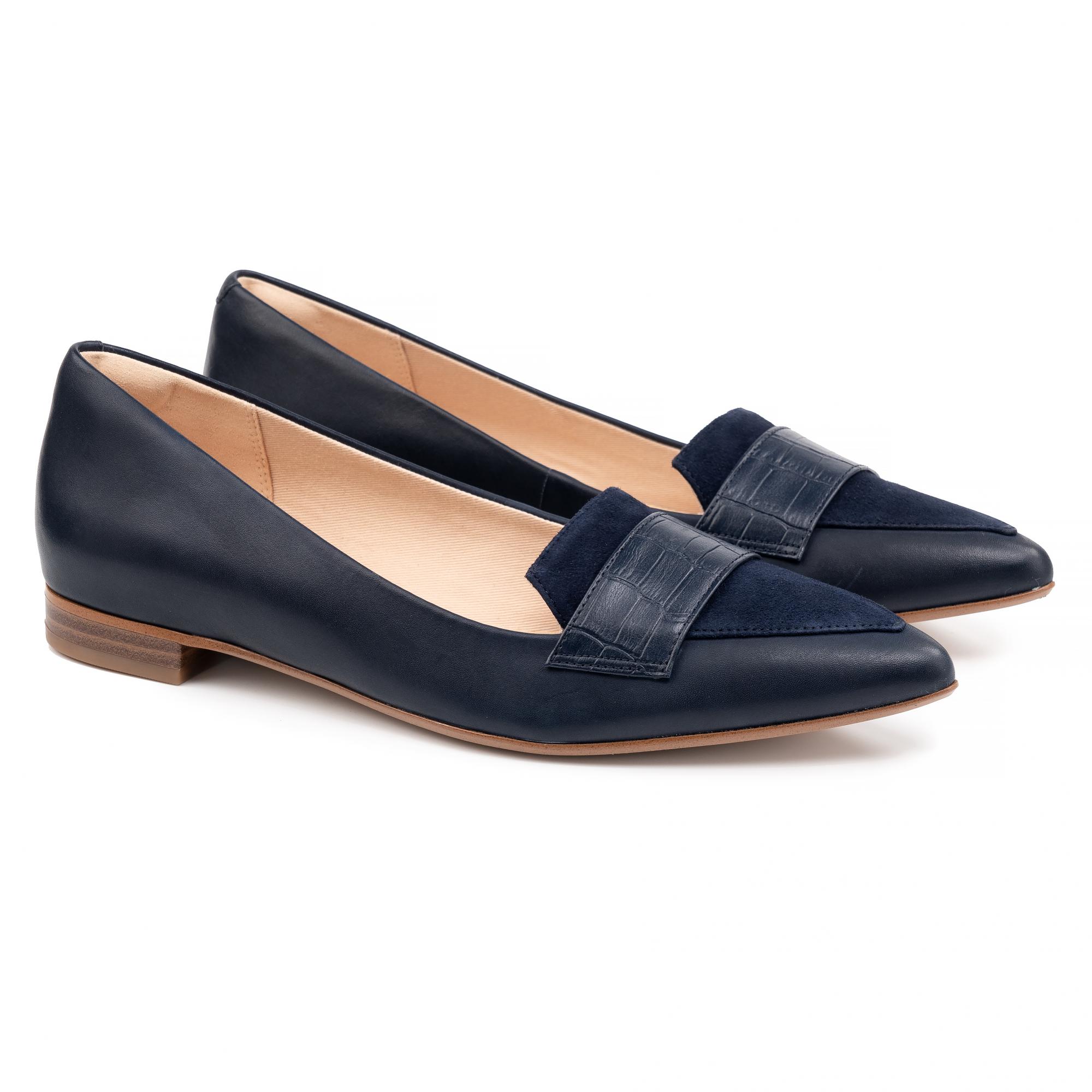 фото Туфли женские clarks laina15 loafer синие 38 eu