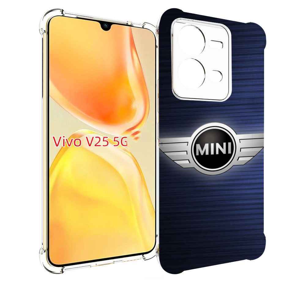 

Чехол MyPads mini-2 (2) мужской для Vivo V25 5G / V25e, Прозрачный, Tocco