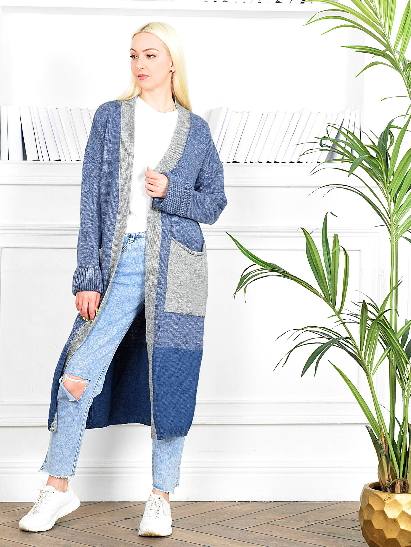 

Кардиган женский MILANIKA 2314 синий 44 RU, 2314