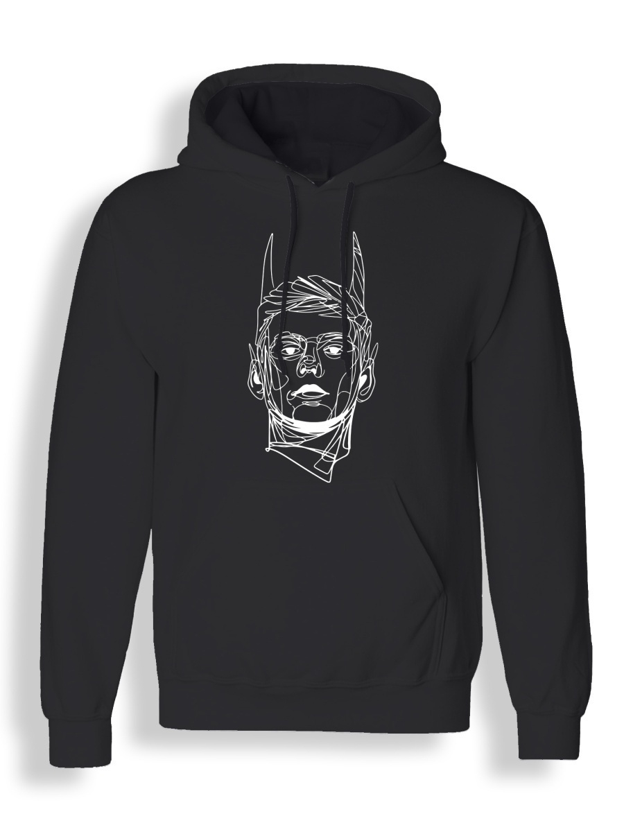 фото Худи унисекс сувенирshop kmimp2 черное m