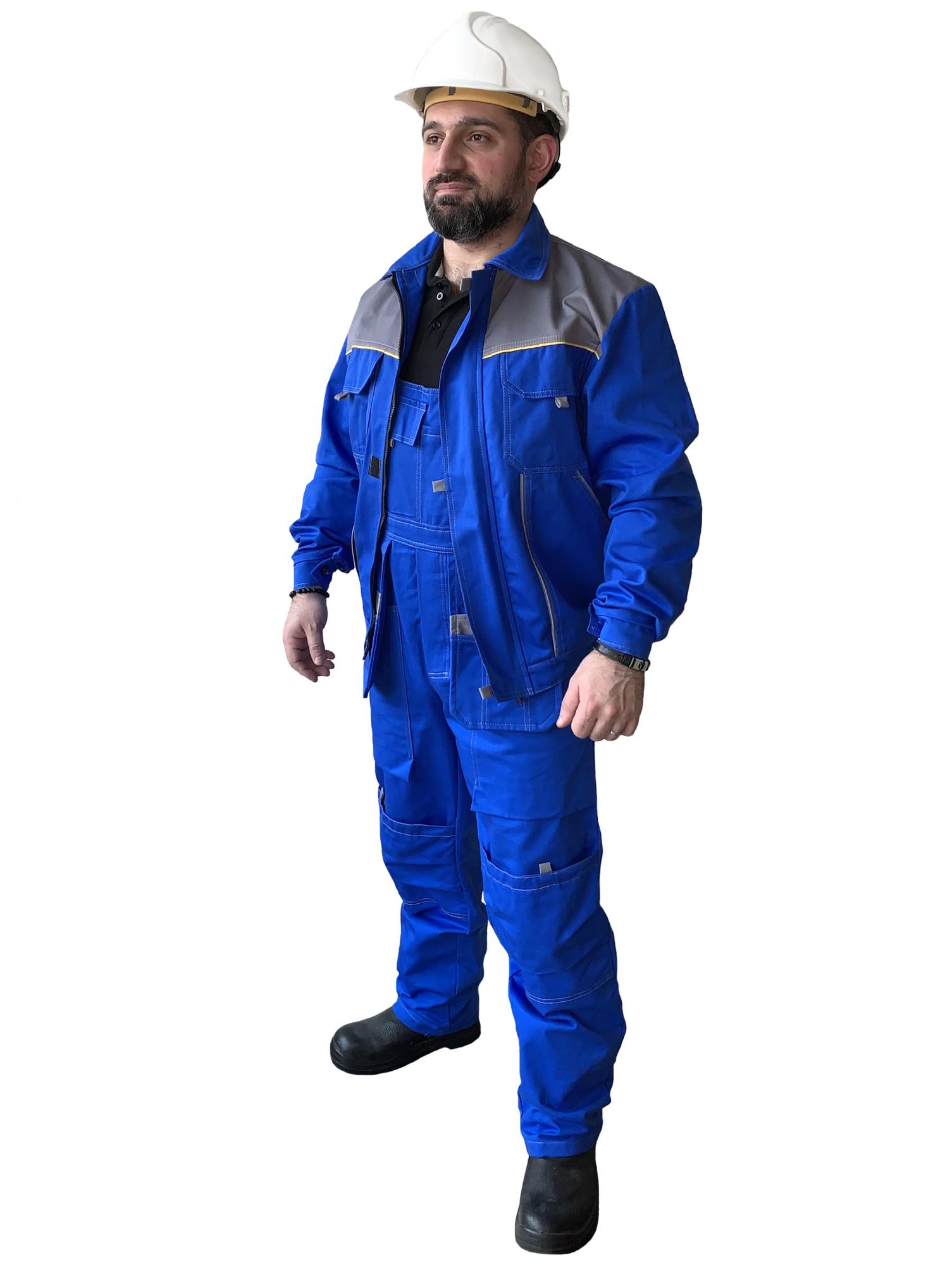 

Костюм рабочий FIXXTOOLS Электрика синий 56-58/170-176, Электрика