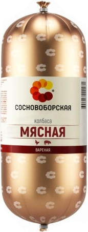 

Колбаса Сосновоборская Мясная вареная 900 г