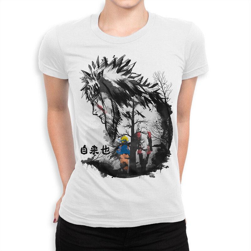 

Футболка женская Dream Shirts Наруто Женская 10008201 белая XS, Наруто Женская 10008201
