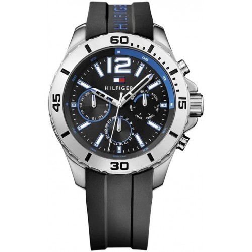 

Наручные часы мужские Tommy Hilfiger 1791143 черные, 1791143