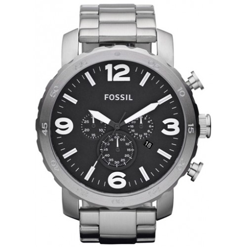 

Наручные часы мужские Fossil JR1353 серебристые, JR1353