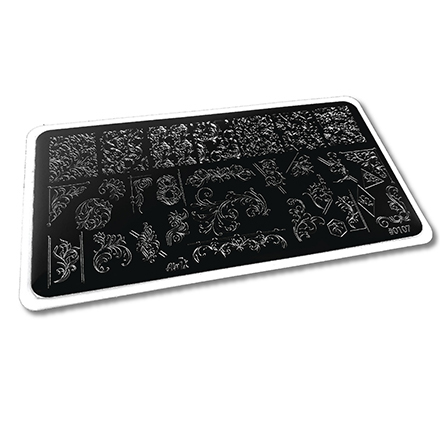 

Пластина для стемпинга AWIX Professional, №107, Прозрачный