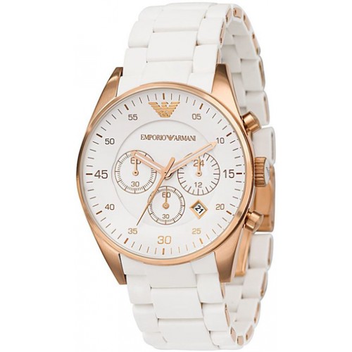 

Наручные часы мужские Emporio Armani AR5919 белые, AR5919