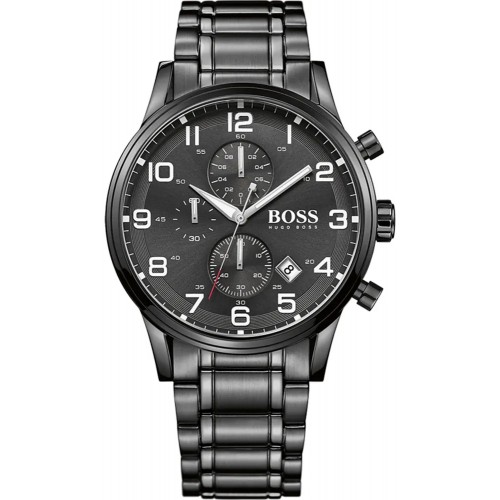 

Наручные часы мужские HUGO BOSS HB1513180 серые, HB1513180