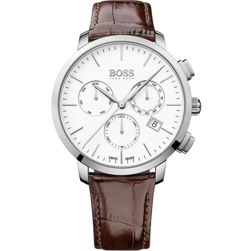 Наручные часы мужские HUGO BOSS HB1513263 коричневые