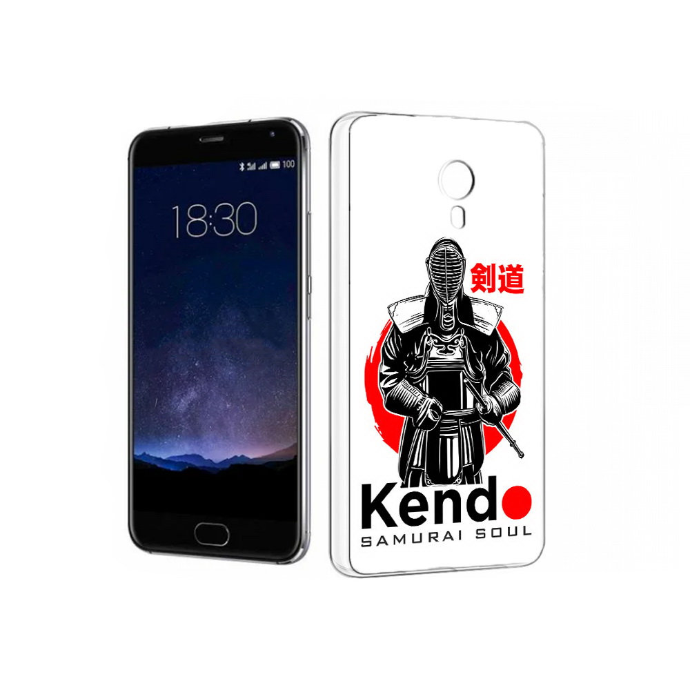 

Чехол MyPads Tocco для Meizu Pro 5 рисованый самурай (PT18126.86.581), Прозрачный, Tocco