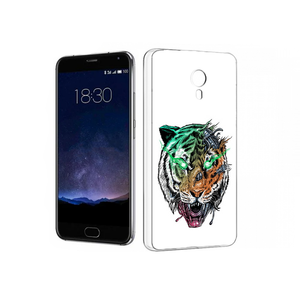 

Чехол MyPads Tocco для Meizu Pro 5 робо-тигр (PT18126.86.584), Прозрачный, Tocco