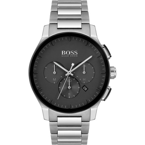 

Наручные часы мужские HUGO BOSS HB1513762 серебристые, HB1513762