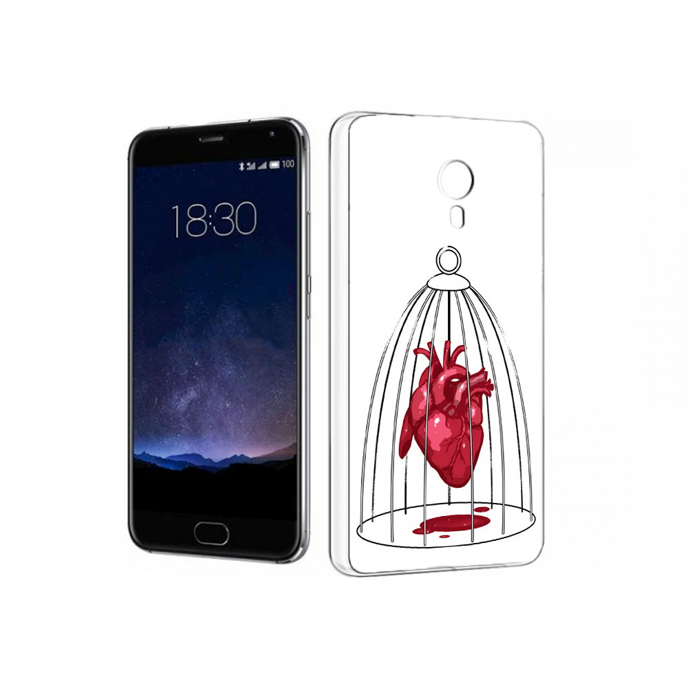 

Чехол MyPads Tocco для Meizu Pro 5 сердце в клетке (PT18126.86.597), Прозрачный, Tocco
