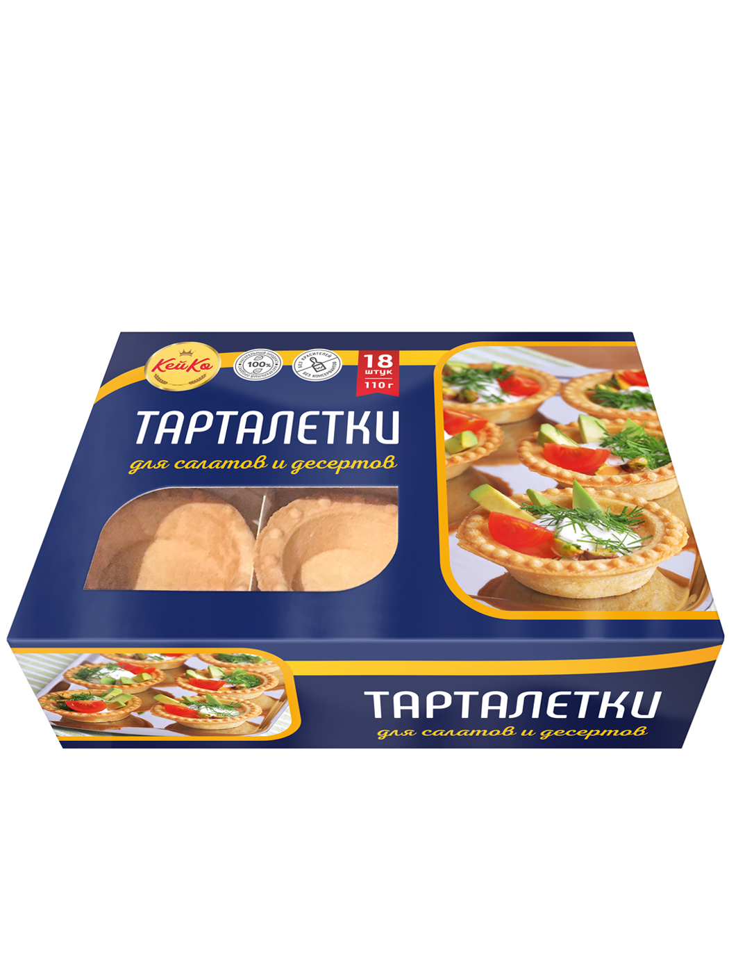 

Тарталетки Кей Ко 18 шт 110 г