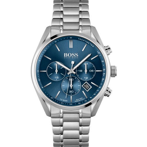 Наручные часы мужские HUGO BOSS HB1513818 серебристые