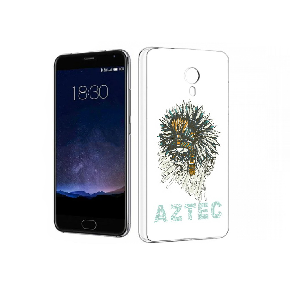 

Чехол MyPads Tocco для Meizu Pro 5 скелет индеец (PT18126.86.602), Прозрачный, Tocco
