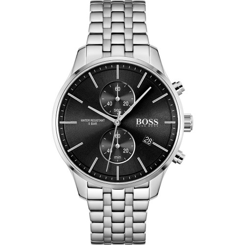 

Наручные часы мужские HUGO BOSS HB1513869 серебристые, HB1513869