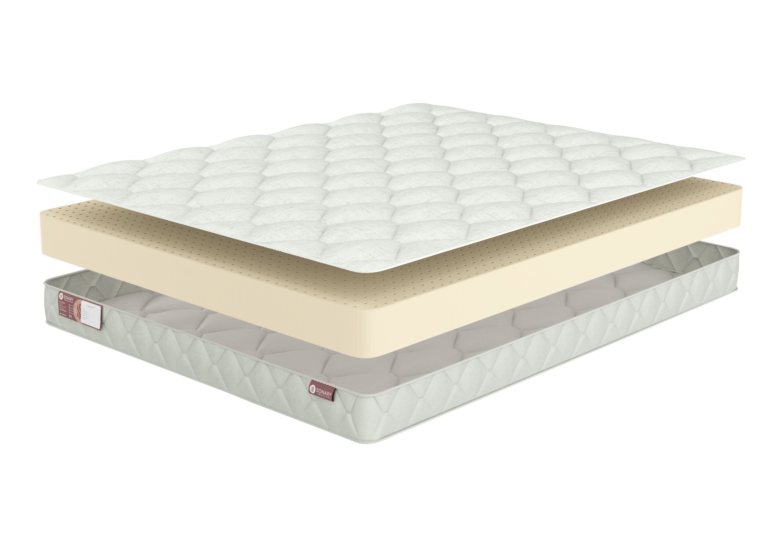 

Матрас Sonary Latex Nimba 180х220, Белый, Nimba