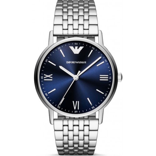 

Наручные часы мужские Emporio Armani AR80010 серебристые, AR80010