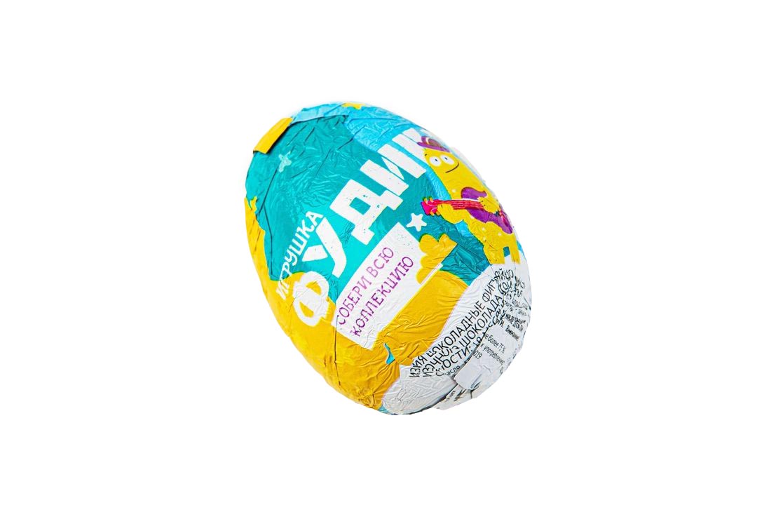 Шоколадное яйцо с игрушкой Фудик 20 г
