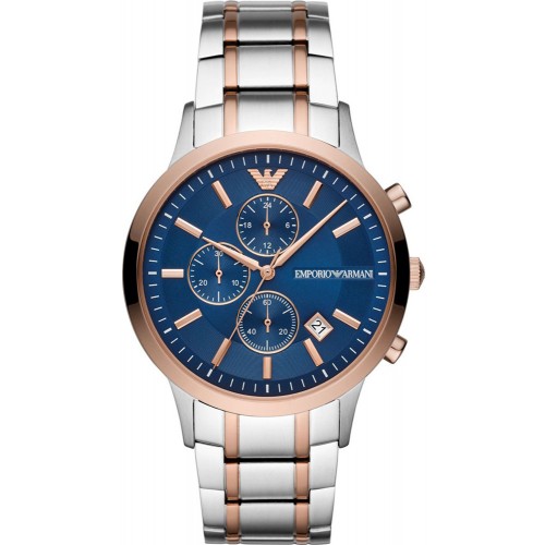 

Наручные часы мужские Emporio Armani AR80025 серебристые, AR80025
