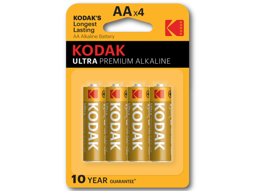 Батарейка "KODAK" LR6-4BL ULTRA DIGITAL/Premium (KAA-4 UD) (80/400) Б0005248 100043124220