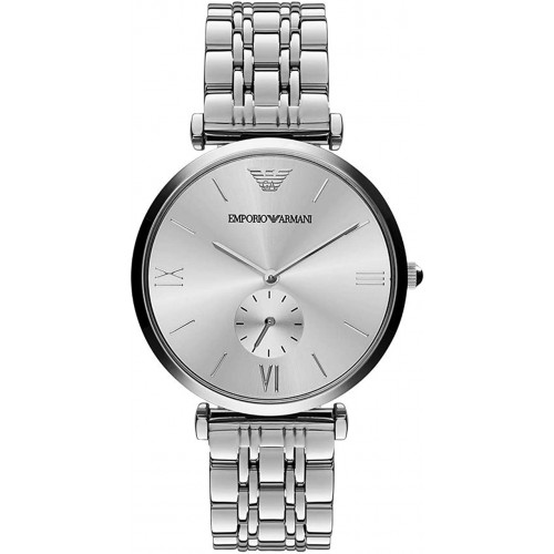 

Наручные часы мужские Emporio Armani AR1819 серебристые, AR1819