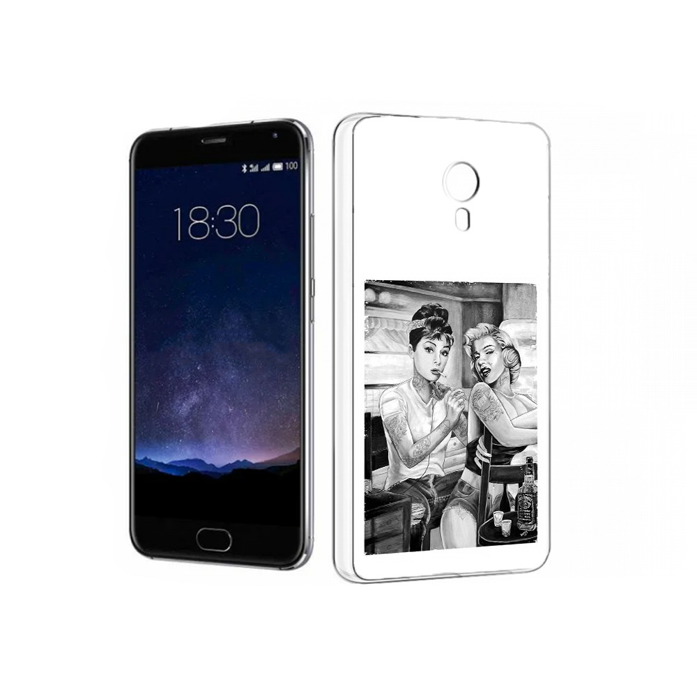 

Чехол MyPads Tocco для Meizu Pro 5 тату мастер (PT18126.86.637), Прозрачный, Tocco