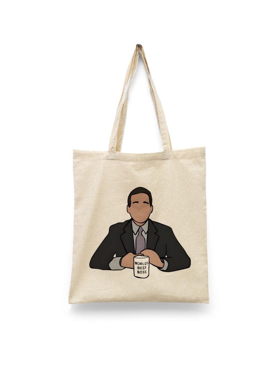 

Шоппер унисекс Каждому Своё Офис/The Office/Сериал SROF28, белый, Офис/The Office/Сериал SROF28