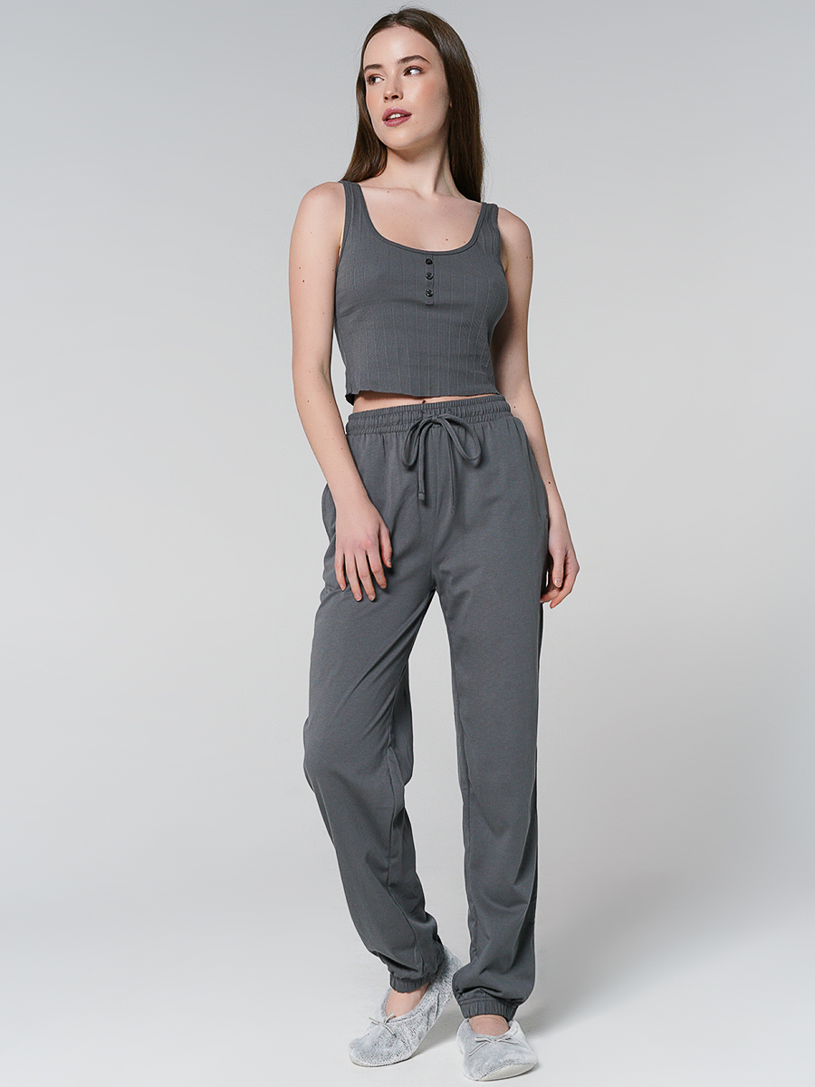 

Пижама женская ТВОЕ 83993 серая XL, 83993