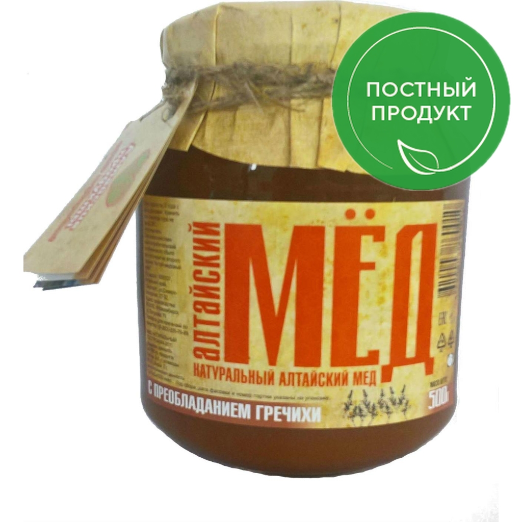 

Мед Алтайский мед с преобладанием гречихи