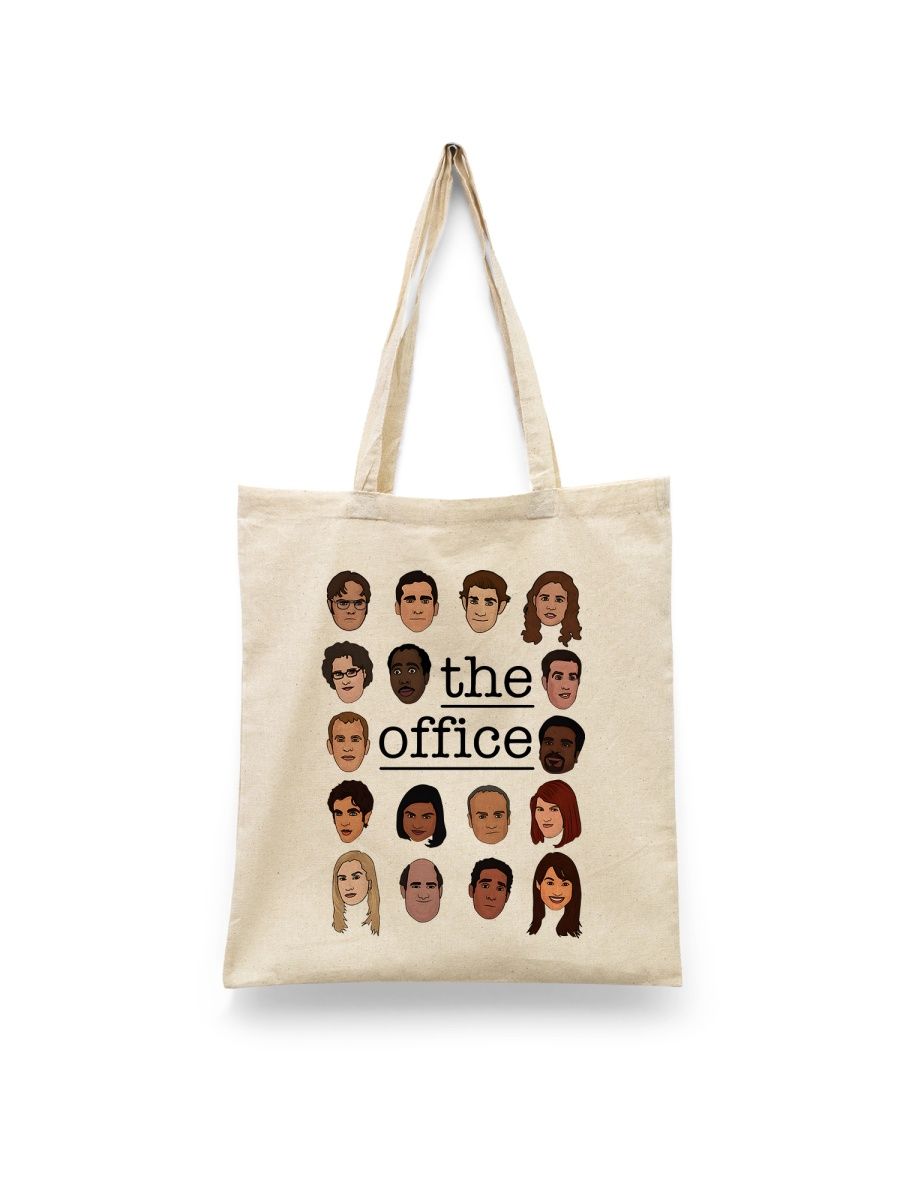 

Шоппер унисекс Каждому Своё Офис/The Office/Сериал SROF15, белый, Офис/The Office/Сериал SROF15