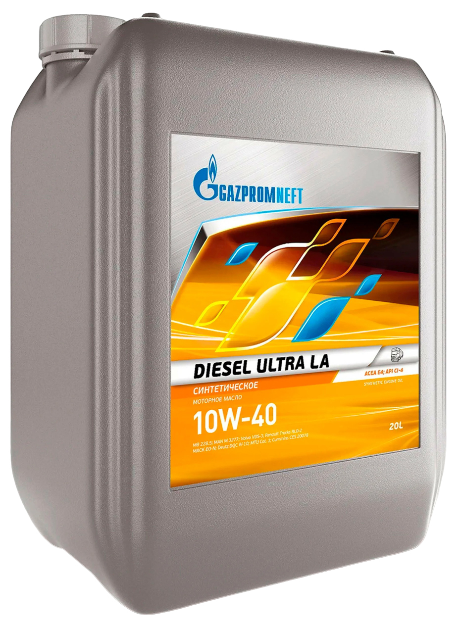 

Моторное масло Gazpromneft Diesel Ultra 10w40 20л