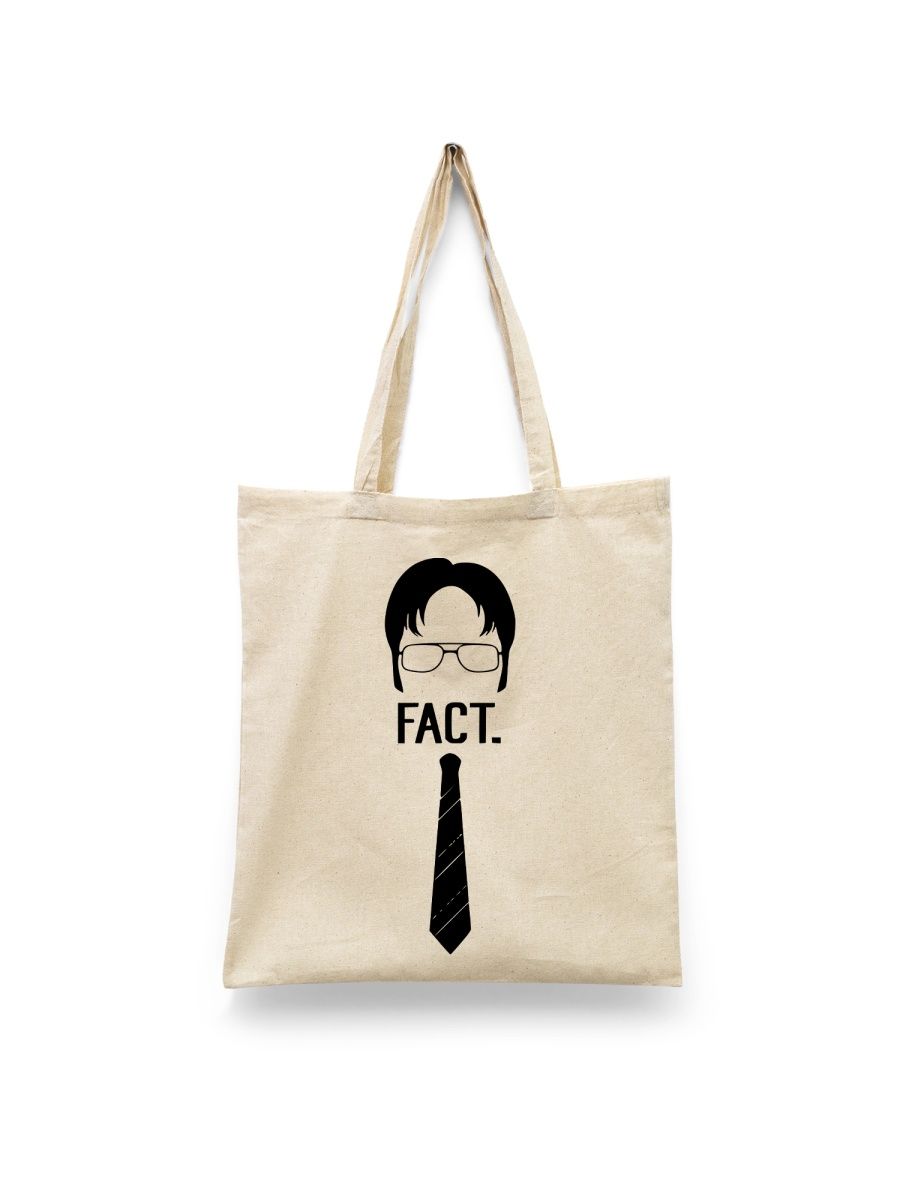 

Шоппер унисекс Каждому Своё Офис/The Office/Сериал SROF5, белый, Офис/The Office/Сериал SROF5
