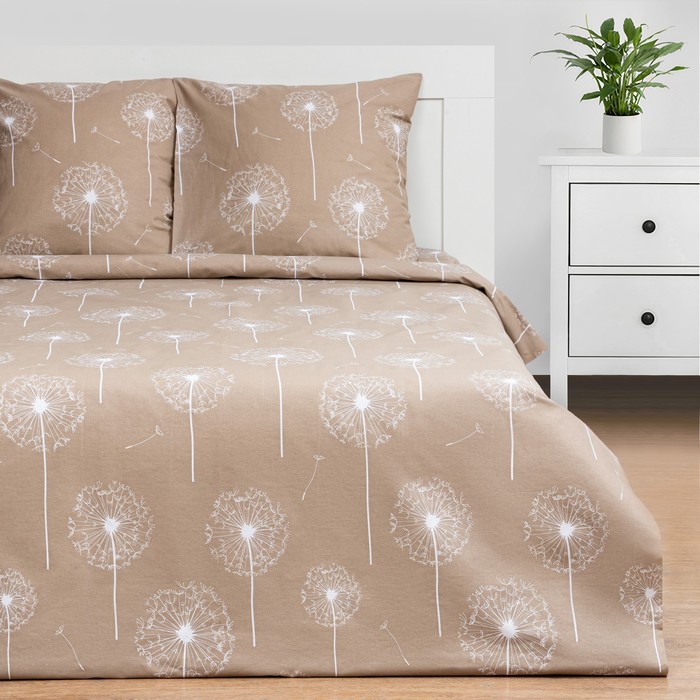 

Постельное белье Этель 2 сп «Одуванчик» 175x215 см, 200x220 см,70x70 см -2 шт, бязь, Одуванчик