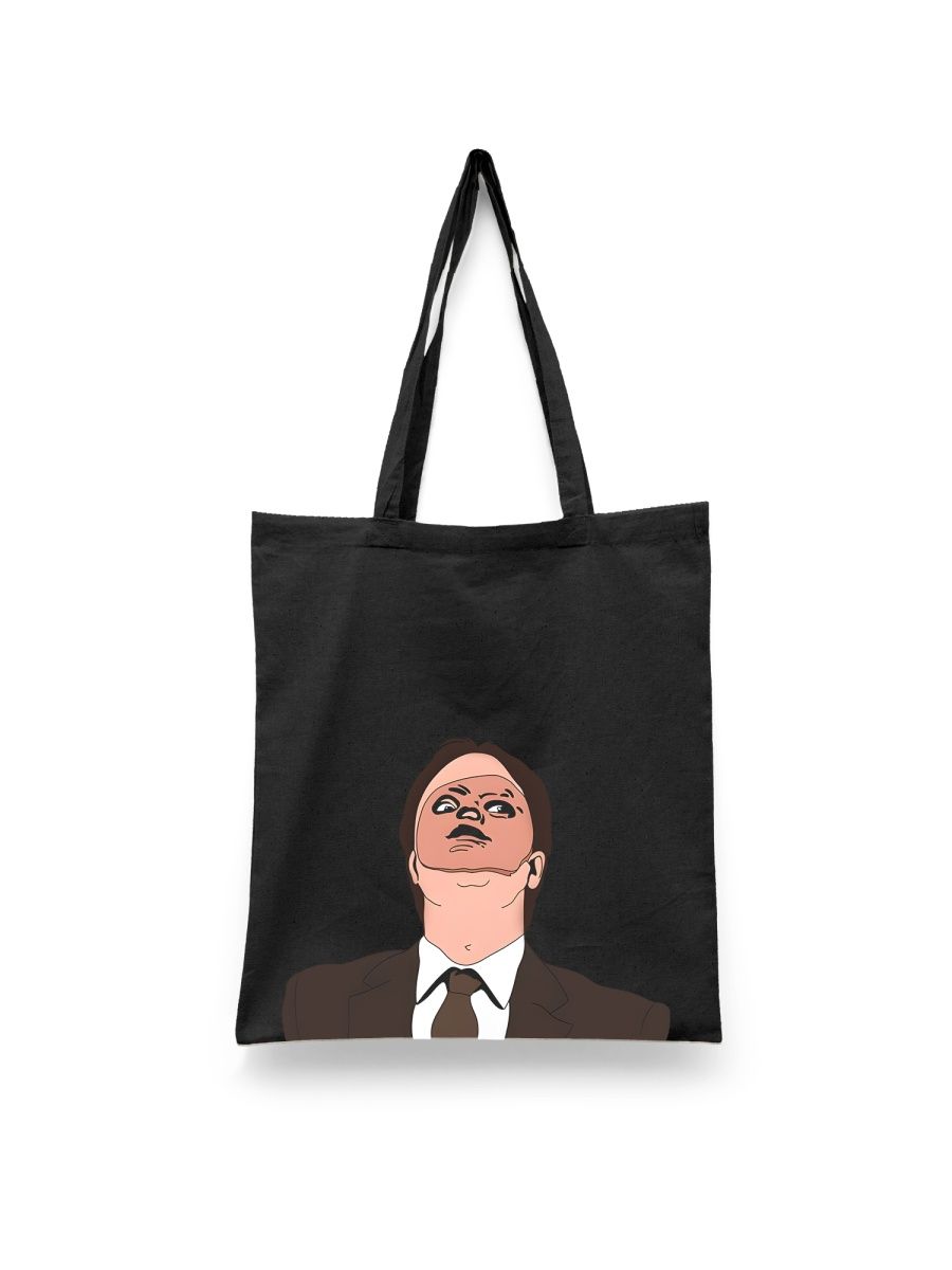 

Шоппер унисекс Каждому Своё Офис/The Office/Сериал SROF3, черный, Офис/The Office/Сериал SROF3