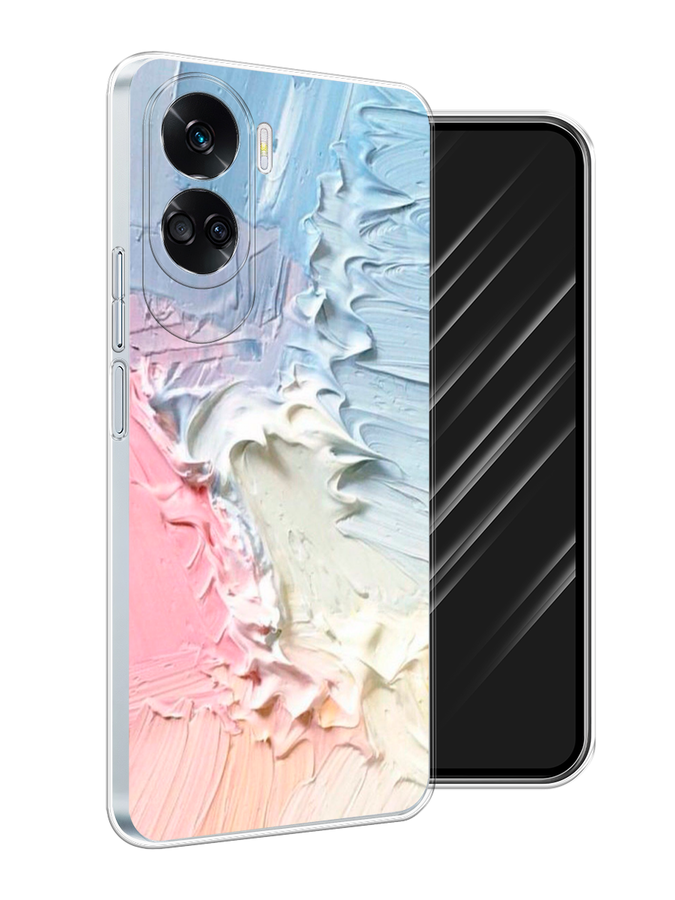 

Чехол Awog на Honor 90 Lite "Фруктовое мороженное", Голубой;розовый;желтый, 6122350-1