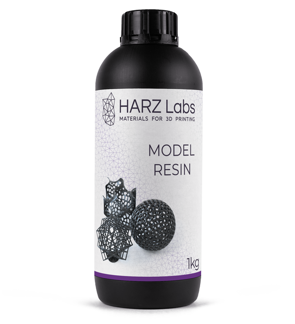 Фотополимер HARZ Labs Model Resin Black Black, 1 кг