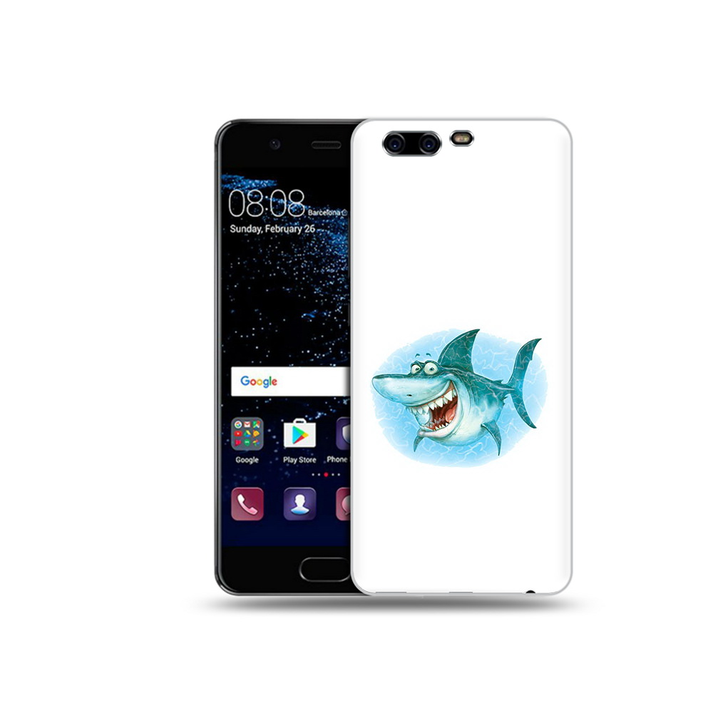 

Чехол MyPads Tocco для Huawei P10 веселая акула (PT60870.50.261), Прозрачный, Tocco