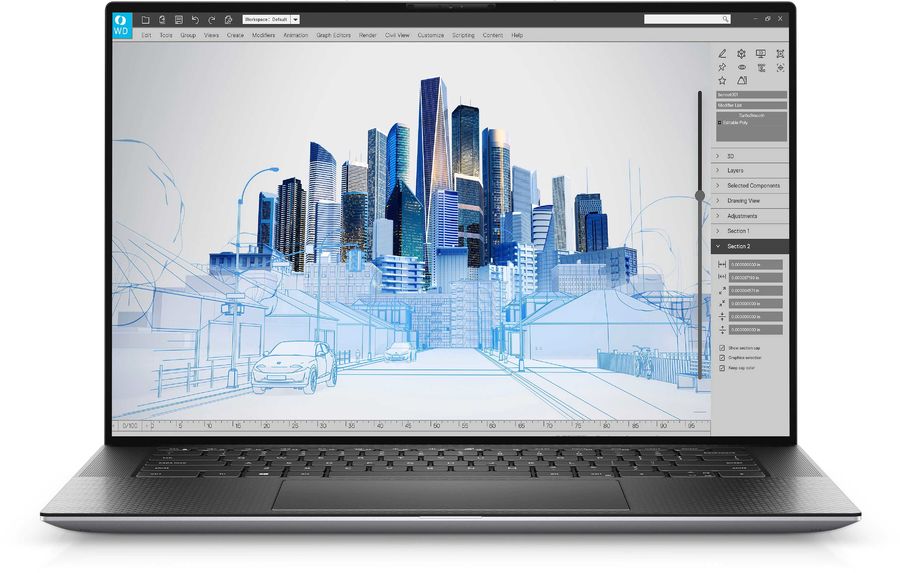 фото Ноутбук dell precision 5560 grey (5560-0563)