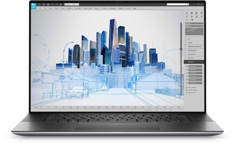 фото Ноутбук dell precision 5760 grey (5760-0679)